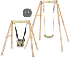 Zdjęcie Exit Toys Drewniana Huśtawka Rosnąca Z Tobą Silvi - Tyczyn