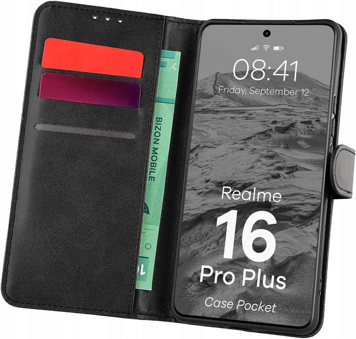 Bizon Etui Portfelowe Do Realme 16 Pro Plus 5G Case Telefonu Plecki ...