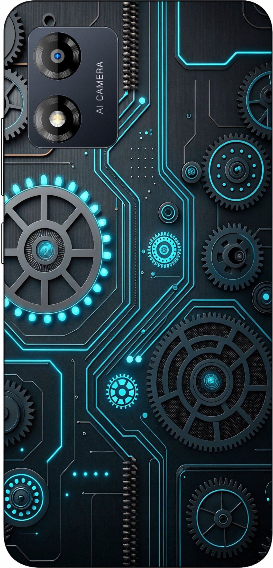 Etui Case Do Motorola Moto E13 Trójwymiar Zębatki - Etui na telefon ...