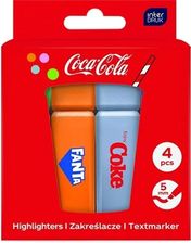 Zdjęcie Zakreślacze W Pudełku Coca-Cola 4 Kol. - Brześć Kujawski