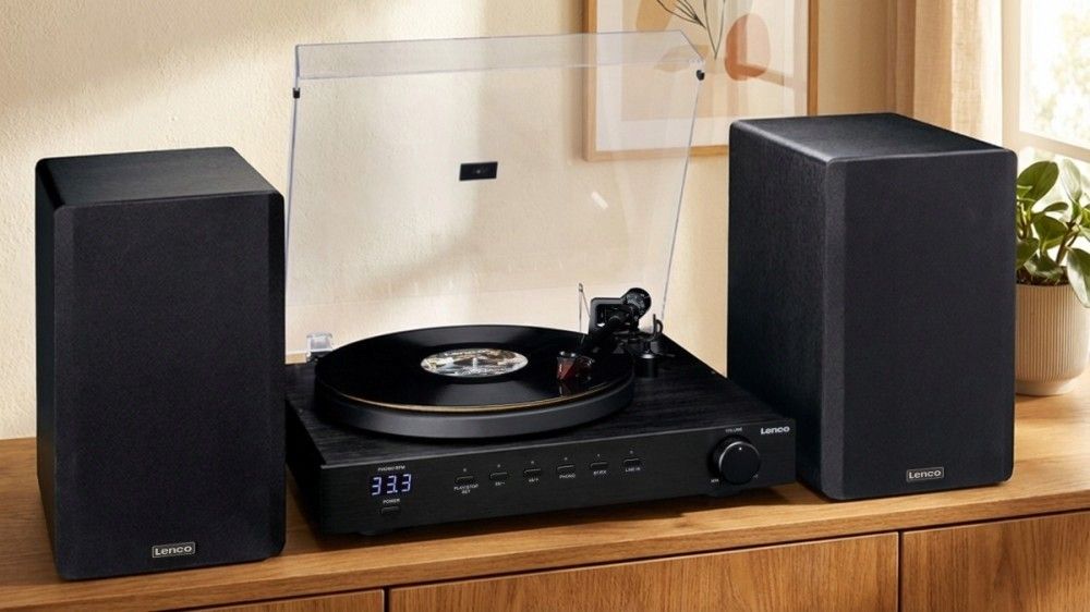 фото Проигрыватель виниловых дисков Lenco LS-700BK 1