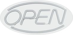 Zdjęcie Neon LED napis OPEN 45x22cm DPM CE kod 5906881229286 - Knurów
