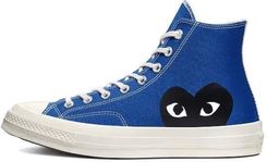 Zdjęcie Converse Chuck Taylor All-Star 70s Hi Comme des Garçons Play Blue Quartz - Leśnica