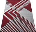 Dywanpol OTTO Szaro-Czerwony 120x170