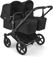 Zdjęcie Bugaboo  Donkey 6 Twin Wózek Bliźniaczy 2W1 Heritage Black - Twardogóra