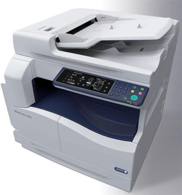 Принтер xerox workcentre 5021 не печатает