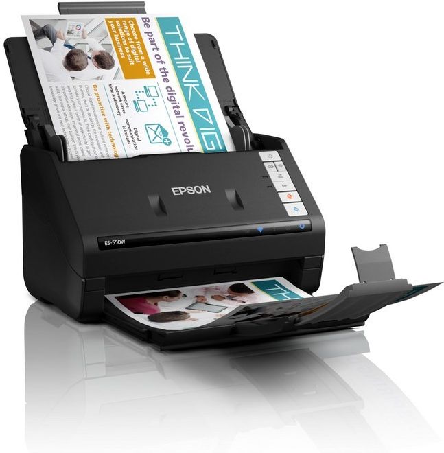 фото Протяжный сканер Epson WorkForce ES-550W (B11B287401) 3