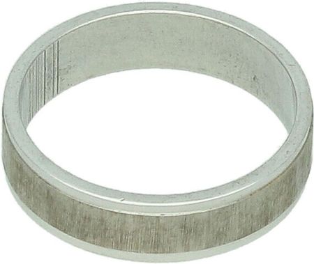 Srebrna obrączka 925 5 mm z matową wstawką LUX31 – klasyczna i nowoczesna elegancja