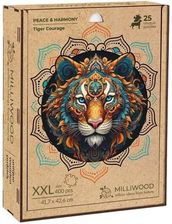 Zdjęcie Milliwood Puzzle Drewniane  Peace And Harmony Tygrys 400 El. - Dębno