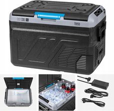 Zdjęcie Lodówka turystyczna kompresorowa zamrażarka samochodowa 40L DC12/24 Ac 230V - Płoty