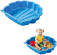 Zdjęcie Małpiszon Piaskownica Plastikowa Shell Niebieski - Sieradz