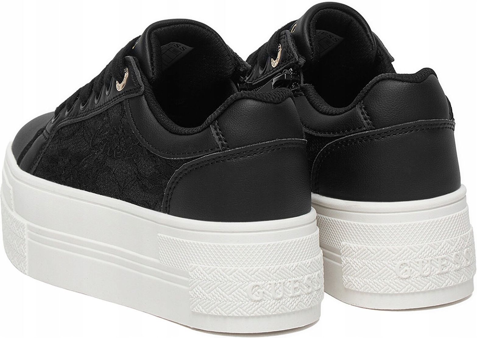 Guess Sneakersy Dziewczynka Czarny Guess KIDS CEOWB 25KC1007 Czarny guess-sneakersy-dziewczynka-czarny-guess-kids-ceowb-25kc1007-czarny