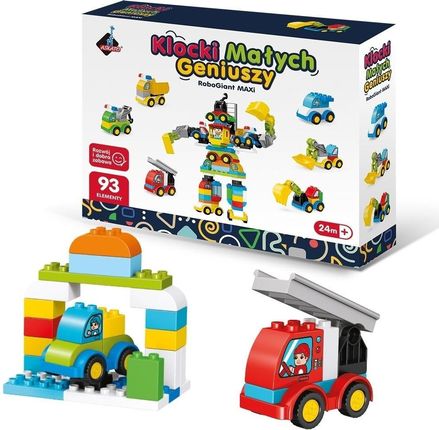 Askato Klocki Małych Geniuszy Robot Maxi 93el