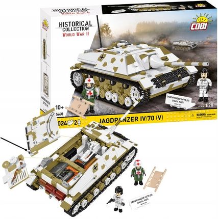 Cobi Klocki Konstrukcyjne 2668 Niszczyciel Jagdpanzer Iv/70 (V) Wwii 1024E