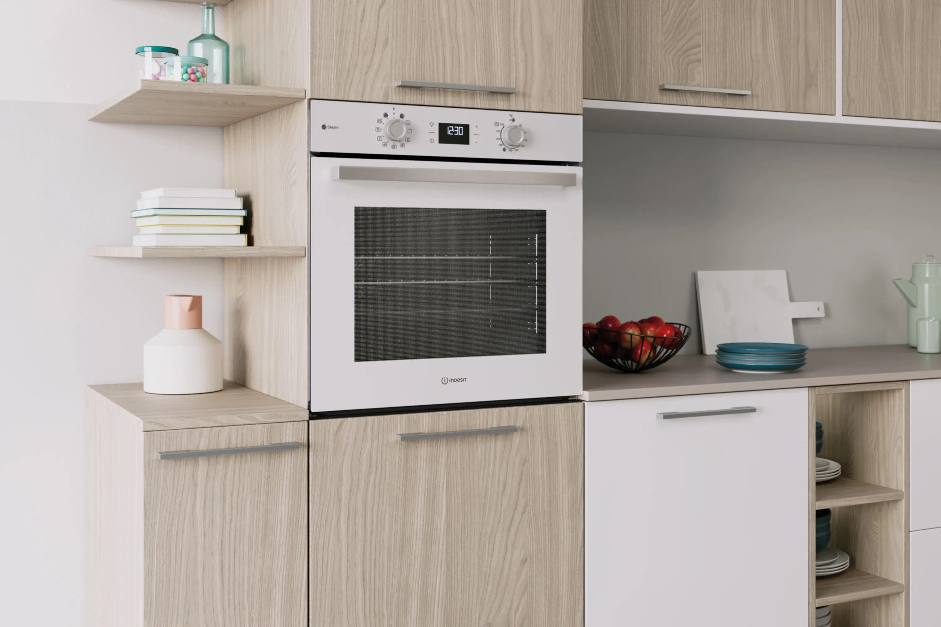 фото Духовка электрическая Indesit IO K58HS W 1