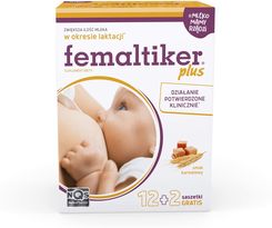 Zdjęcie Femaltiker Plus smak karmelowy saszetka, 14 sasz. - Różan