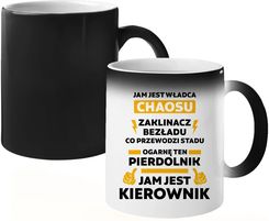 Zdjęcie Jam jest władca chaosu - kierownik - kubek na prezent - Tychy