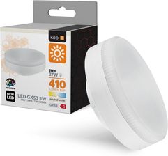 Zdjęcie Kobi Light Żarówka LED GX53 5W 4000K 410lm 110° - Pobiedziska