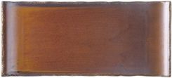 Fine Dine Talerz prostokątny do sushi Aurum porcelanowy ciemny brąz 34×15 cm (762394)