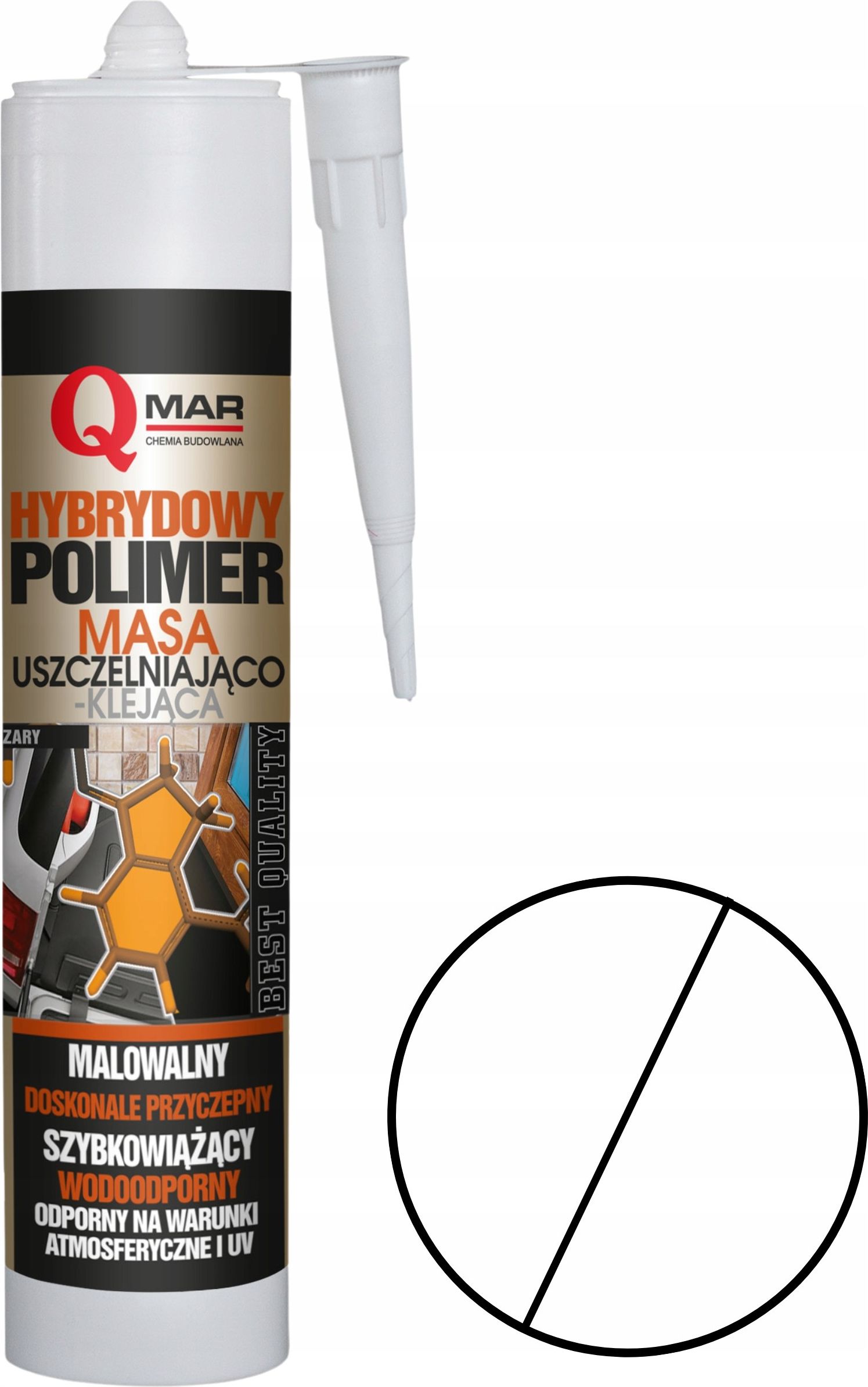 Klej Qmar Polimer Hybrydowy Klej Montażowy Bezbarwny 290ml ...