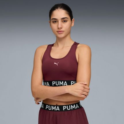 Reggiseno sportivo da donna Puma 4KEEPS STRONG bordeaux 52696209 - foto 3