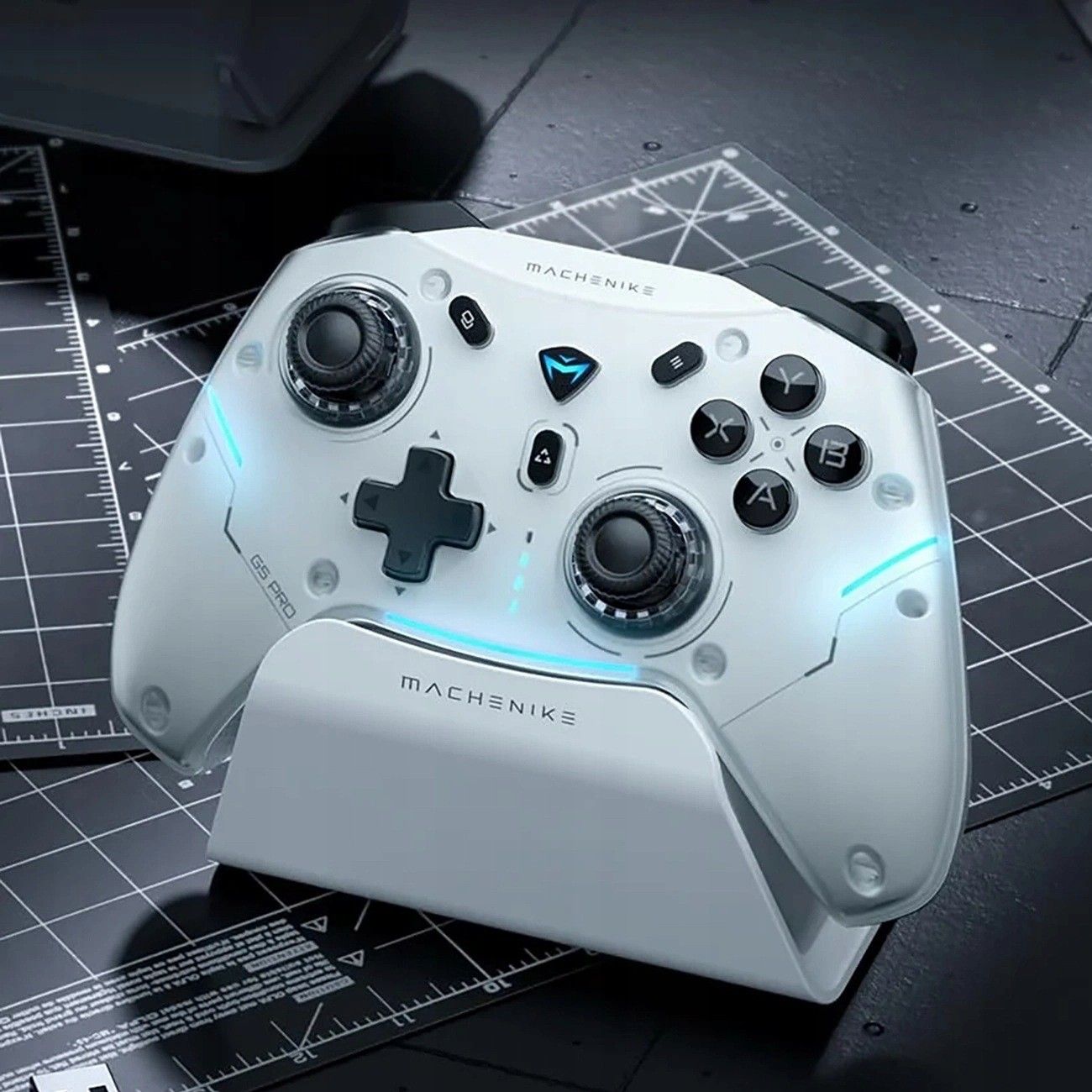 Gamepad Machenike G5 Pro Max SE Ze stacją ładującą Biały