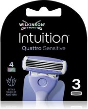 Zdjęcie Wilkinson Sword Intuition Quattro Sensitive Głowica Wymienna 3szt. - Grudziądz