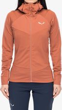 Zdjęcie Bluza damska Salewa Agner Polarlite Hooded Jacket - etruscan red - Warka