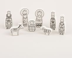 Zdjęcie Figurki do szopki Dekoria.pl 3X2X8 CM - Piława Górna