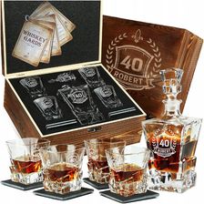 Zdjęcie Zestaw karafka + szklanki whisky - Pasłęk