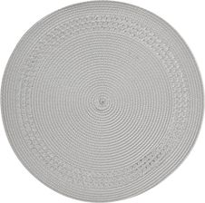Zdjęcie Ravi Mata dekoracyjna ROUND szara 329714 - Ciechocinek