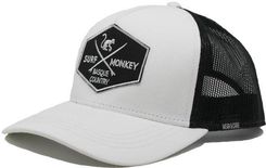 Zdjęcie Czapka Trucker - 5 Paneli / Z recyklingu / Jeden rozmiar (Biały/Czarny) - Radlin