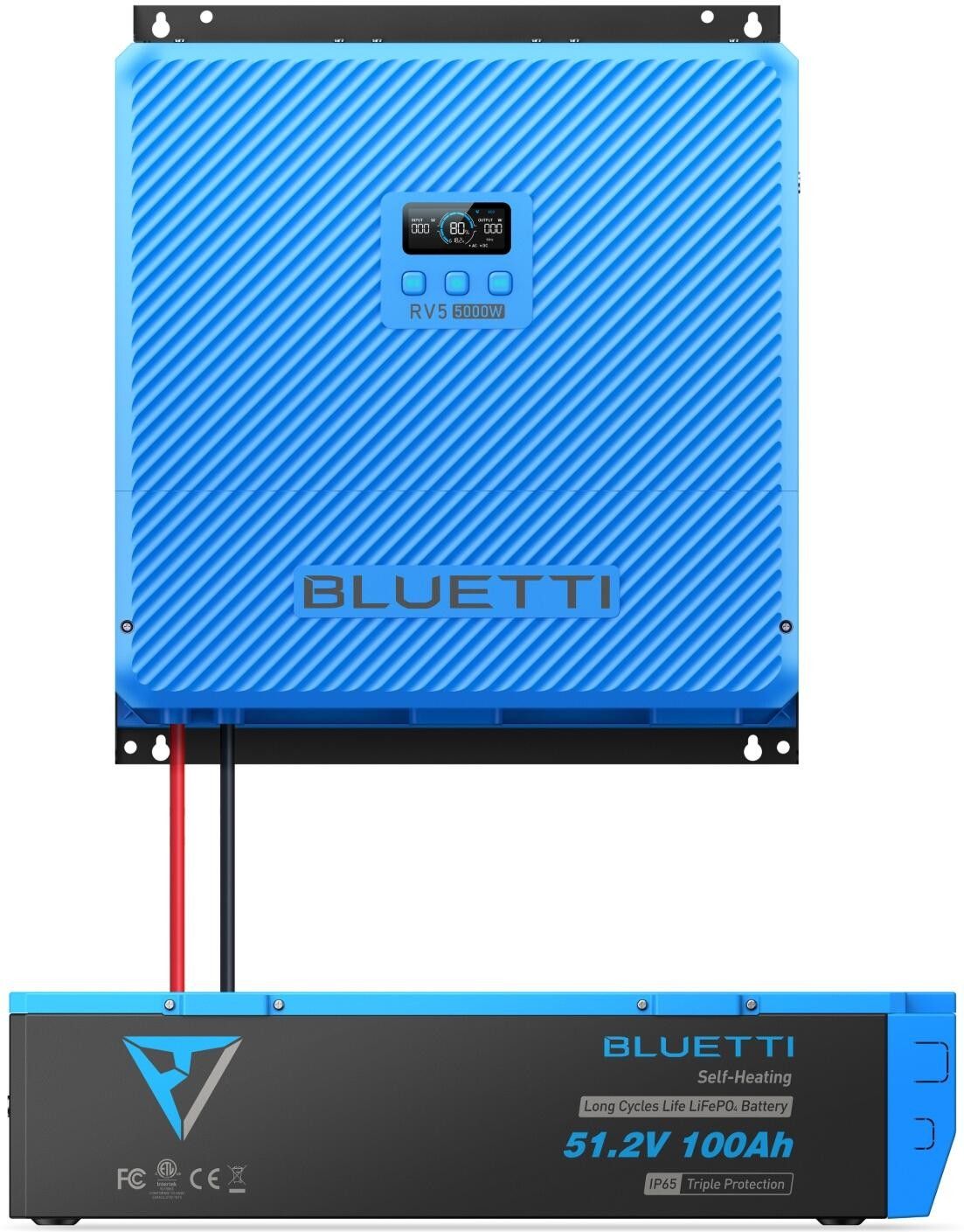 Pakiet solarny Bluetti System Solarny RV5+B4810 5000W 48V 5120Wh Off ...