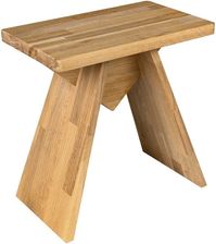 Zdjęcie Taboret Lite drewno SAPHO Astyle 40x41x25cm Dąb naturalny AS410 - Biała Rawska