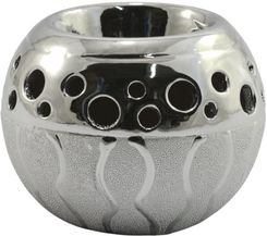 Zdjęcie Kaczyński Świecznik ceramiczny srebrny 7cm (WS13) - Terespol