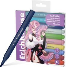 Zdjęcie Erich Krause Markery Akrylowe Manga 10 Kolorów 62035 - Kraśnik