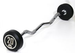 Zdjęcie Muscle Power Stały Drążek Łamany Z Gumą 20kg - Kleczew