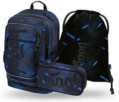 Zdjęcie Baagl Set 3 Cubic Flash Plecak Piórnik Torba Grs - Lidzbark Warmiński