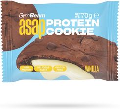 Zdjęcie GymBeam ASAP Protein Cookie herbatniki proteinowe smak Vanilla 70g - Oświęcim