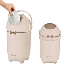 Zdjęcie Lionelo Purebin Kosz Na Zużyte Pieluchy Beige Sand Baby Shower - Płoty