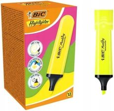 Zdjęcie Bic Zakreślacz Highlighter Flat Żółty Neon - Sucha Beskidzka