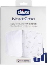 Zdjęcie Chicco Prześcieradło Bawełniane Next2Me Forever Cloud 2 szt 8051700581346 - Maków Podhalański