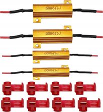 Zdjęcie 4x Rezystor LED 50W 6Ohm Canbus Dekoder Filtr Opornik Błąd Spalonej Żarówki - Błaszki