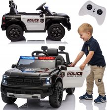 Zdjęcie Sun Baby Samochód Na Akumulator Auto Pojazd Ford Policja Pilot Czarny - Drobin