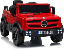 Zdjęcie Lean Cars Auto Na Akumulator Mercedes Unimog Hm7588 6V4Ah Czerwony - Sępopol