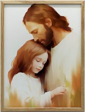 Zdjęcie Harmony Posters OBJĘCIA MIŁOŚCI - JEZUS I DZIEWCZYNKA - Rudnik nad Sanem