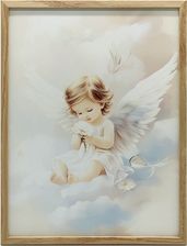 Zdjęcie Harmony Posters PLAKAT UROCZY ANIOŁEK NA CHMURACH - Kolbuszowa