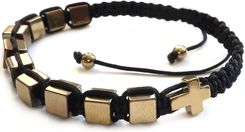 Zdjęcie Różaniec bransoletka ze złotego hematytu - Kościan