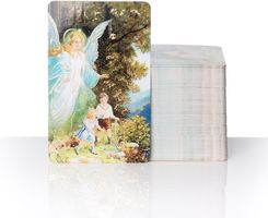 Zdjęcie Obrazek modlitwa w drodze Anioł Stróż z modlitwą - Kościan