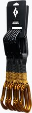 Zdjęcie Black Diamond Zestaw Ekspresów Wspinaczkowych Hotforge Quickpack Set 6 Szt. 12 Cm Amber - Serock